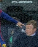 开云体育下载-科曼：我对明格萨反应夸张 梅西未来取决于他自己