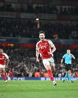 开云体育下载-默森：赖斯?从未见过如此大幅度弧线球 次回合枪手需顶住前20分钟